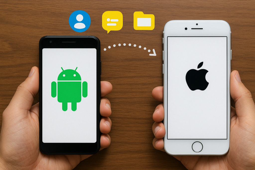 Як перенести дані з Android на iPhone: покрокова інструкція та поради - фото 4 Як перенести дані з Android на iPhone: покрокова інструкція та поради - фото 4